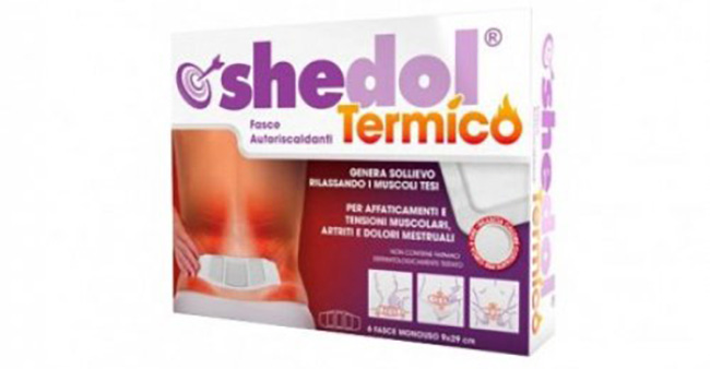 FASCIA AUTORISCALDANTE SHEDOL TERMICO 6 PEZZI - FarmaLucia