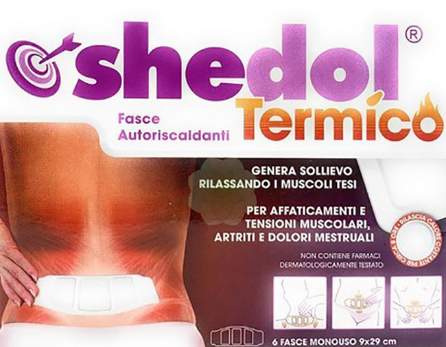 CEROTTO AUTORISCALDANTE SHEDOL TERMICO 6 PEZZI - FarmaLucia