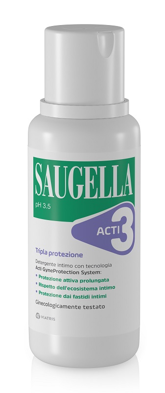 SAUGELLA ACTI3 DETERGENTE INTIMO 250 ML - FarmaLucia