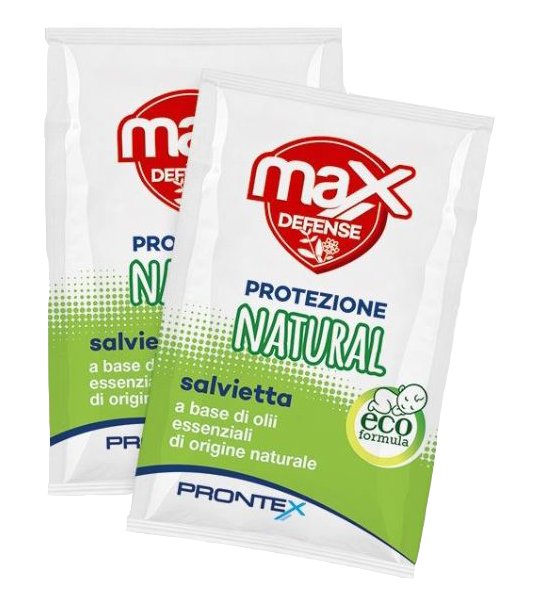PRONTEX MAX DEFENSE SALVIETTINE NATURAL 6 PEZZI - FarmaLucia