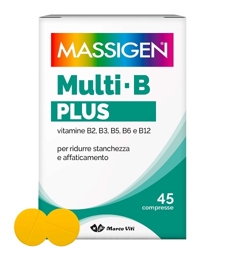 MASSIGEN MULTI B PLUS 45 COMPRESSE RIVESTITE - FarmaLucia