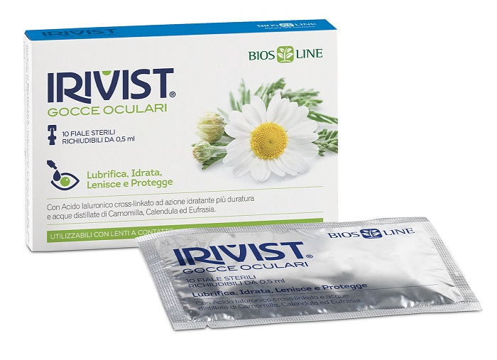 IRIVIST GOCCE MONODOSE 10 FIALE 0,5 ML ACIDO IALURONICO CROOS - FarmaLucia
