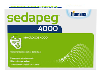 SEDAPEG 4000 20 BUSTINE MONODOSE X 10G HUMANA - FarmaLucia