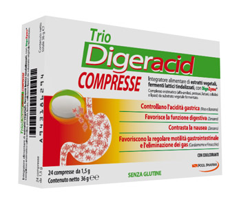 TRIO DIGERACID 24 COMPRESSE - FarmaLucia