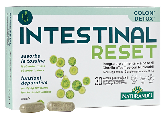 INTESTINAL RESET 30 CAPSULE - FarmaLucia