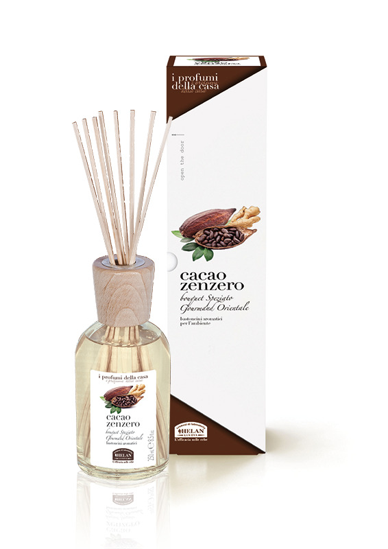 I PROFUMI DELLA CASA CACAO ZENZERO-BASTONCINI AROMATICI 250 ML - FarmaLucia