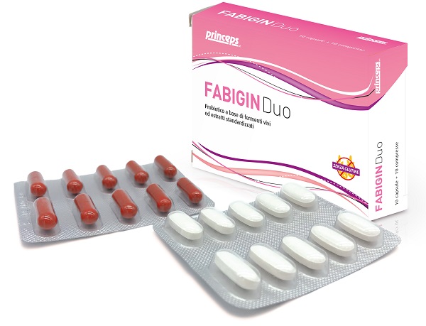 FABIGIN DUO 10 CAPSULE 10 COMPRESSE - FarmaLucia