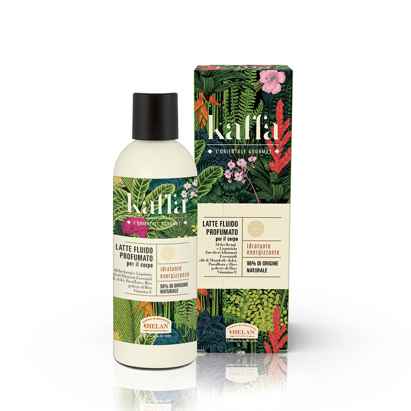 HELAN KAFFA LATTE FLUIDO PROFUMATO PER IL CORPO 200 ML - FarmaLucia