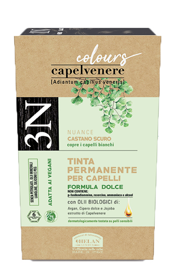 CAPELVENERE COLOURS TINTA CAPELLI 3N CASTANO SCURO - FarmaLucia