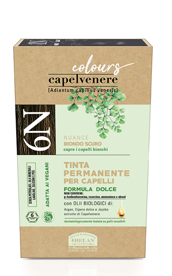 CAPELVENERE COLOURS TINTA CAPELLI 6N BIONDO SCURO - FarmaLucia