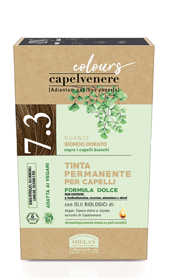 CAPELVENERE COLOURS TINTA CAPELLI 7,3N BIONDO DORATO - FarmaLucia