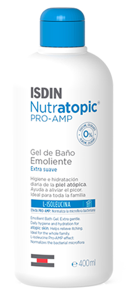 NUTRATOPIC PRO-AMP GEL DETERGENTE 400 ML - FarmaLucia