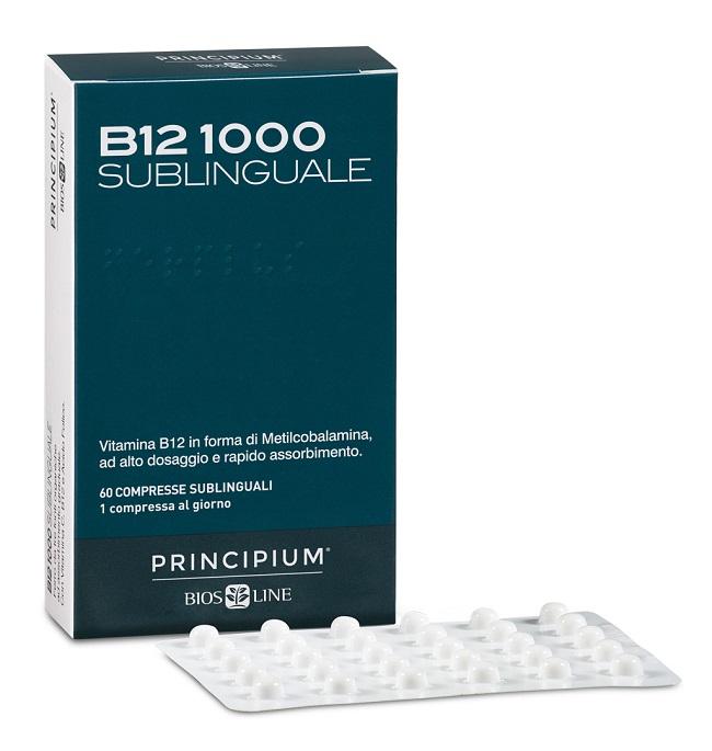 PRINCIPIUM B12 1000 60 COMPRESSE SUBLINGUALI - FarmaLucia