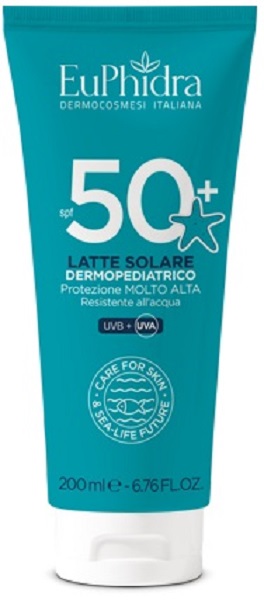 EUPHIDRA KALEIDO UV SYSTEM LATTE DERMOPEDIATRICO 50+ 200 ML - FarmaLucia