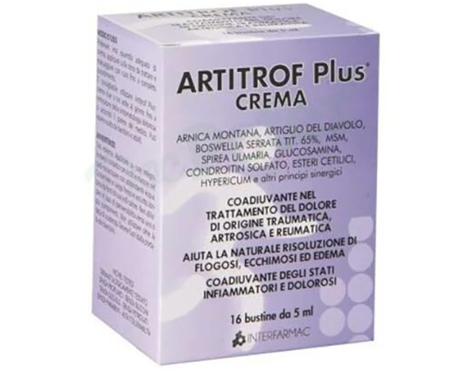 ARTITROF PLUS CREMA 16 BUSTINE DA 5 ML - FarmaLucia