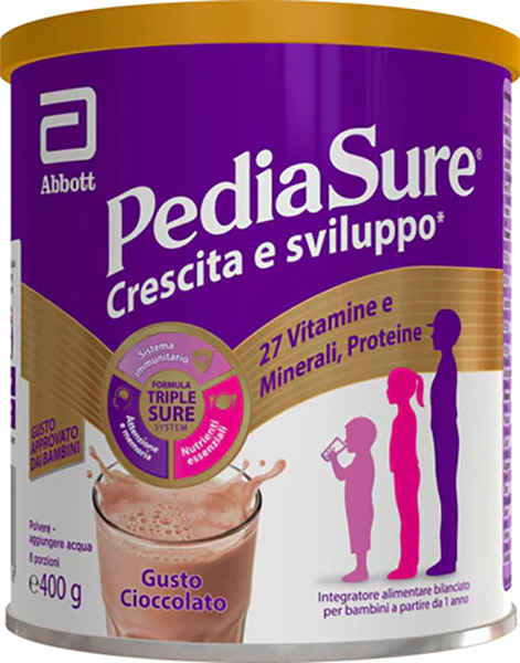 PEDIASURE CRESCITA&SVILUPPO CIOCCOLATO 850 G - FarmaLucia