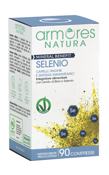 ARMORES MINERAL BENEFIT SELENIO 90 COMPRESSE - FarmaLucia