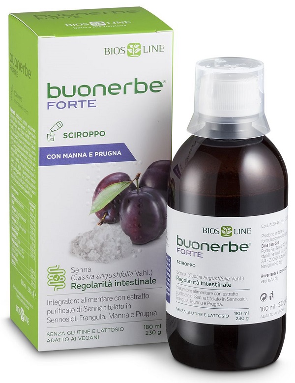 BUONERBE FORTE SCIROPPO 180 ML - FarmaLucia