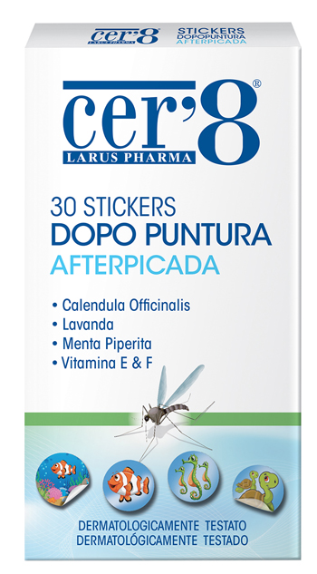 CER'8 STICKERS DOPO PUNTURA 30 PEZZI - FarmaLucia
