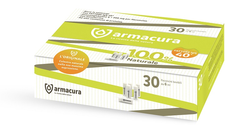 ARMACURA COLOSTRO 100% 30 FLACONCINI BEVIBILI - FarmaLucia