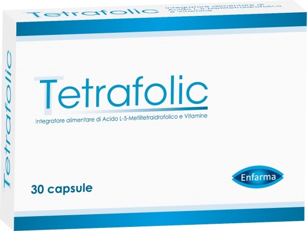 TETRAFOLIC 30 CAPSULE - FarmaLucia