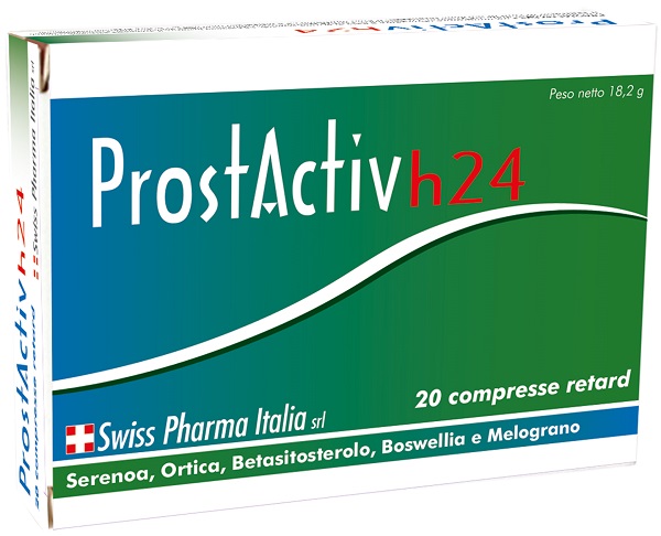 PROSTACTIV H24 20 COMPRESSE RETARD - FarmaLucia