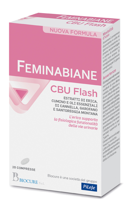 FEMINABIANE CBU FLASH 20 COMPRESSE NUOVA FORMULA - FarmaLucia