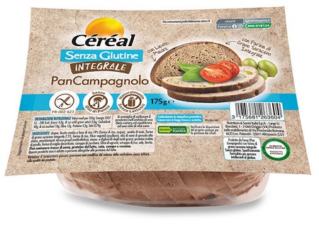 CEREAL SENZA GLUTINE INTEGRALE PAN CAMPAGNOLO 175 G - FarmaLucia