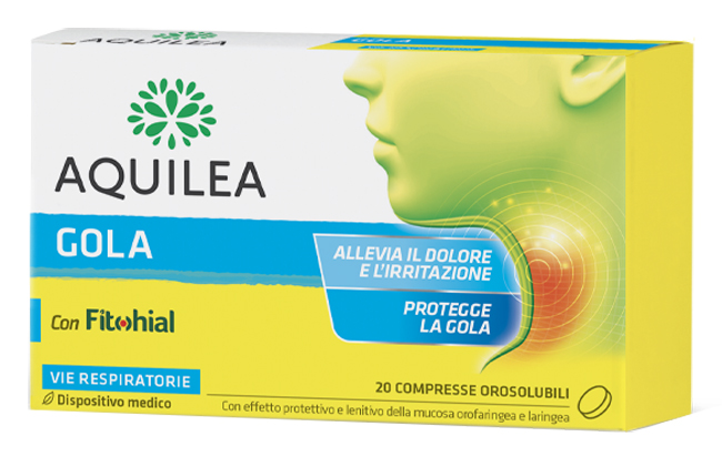 AQUILEA GOLA 20 COMPRESSE OROSOLUBILI - FarmaLucia