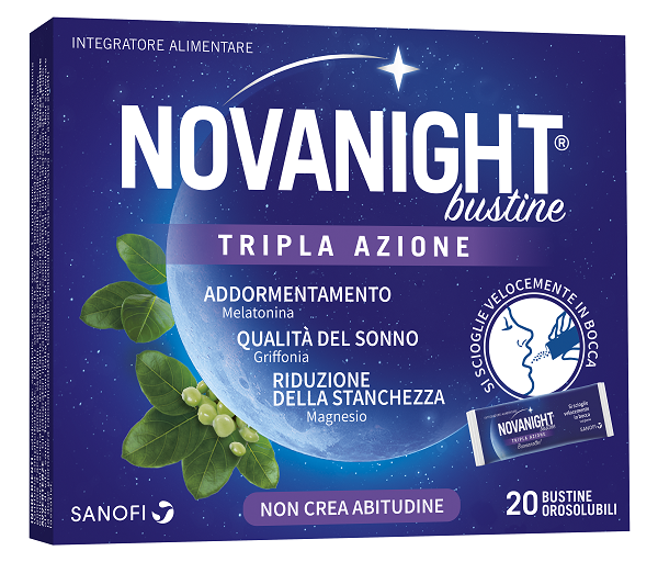 NOVANIGHT 20 BUSTINE TRIPLA AZIONE - FarmaLucia