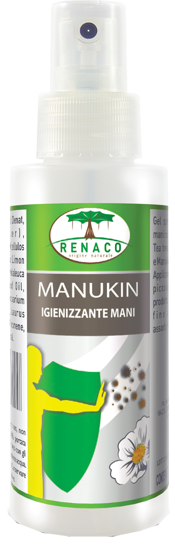 MANUKIN SPRAY IGIENIZZANTE MANI 100 ML - FarmaLucia