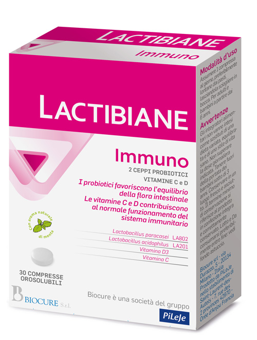 LACTIBIANE IMMUNO 30 COMPRESSE - FarmaLucia