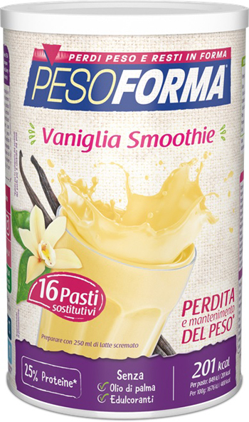 PESOFORMA VANIGLIA SMOOTHIE 436 G - FarmaLucia