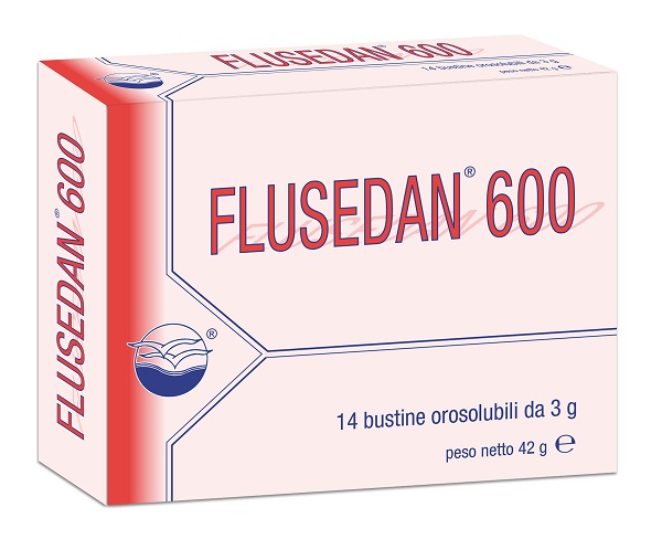 FLUSEDAN 600 14 BUSTINE OROSOLUBILI - FarmaLucia
