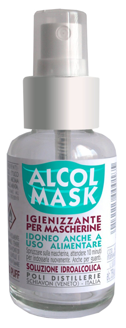 ALCOL MASK 50 ML IGIENIZZANTE MASCHERINE - FarmaLucia
