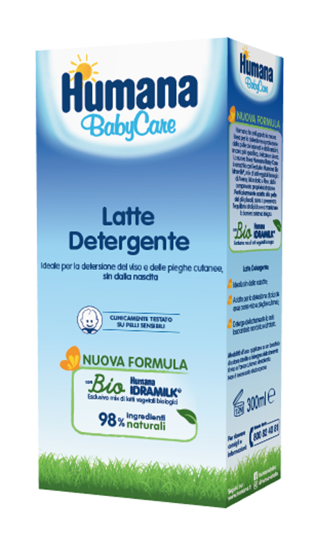 HUMANA BABY CARE LATTE DETERGENTE 300 ML - FarmaLucia