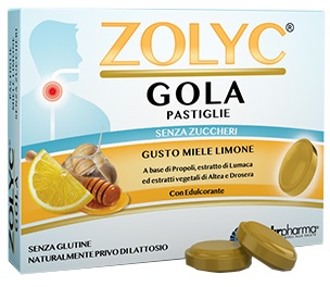 ZOLYC GOLA MIELE/LIMONE SENZA ZUCCHERI 36 PASTIGLIE - FarmaLucia