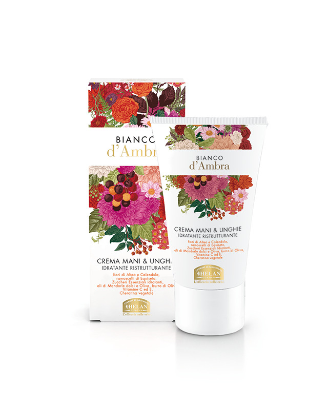 BIANCO D'AMBRA CREMA MANI & UNGHIE IDRATANTE RISTRUTTURANTE 50 ML - FarmaLucia