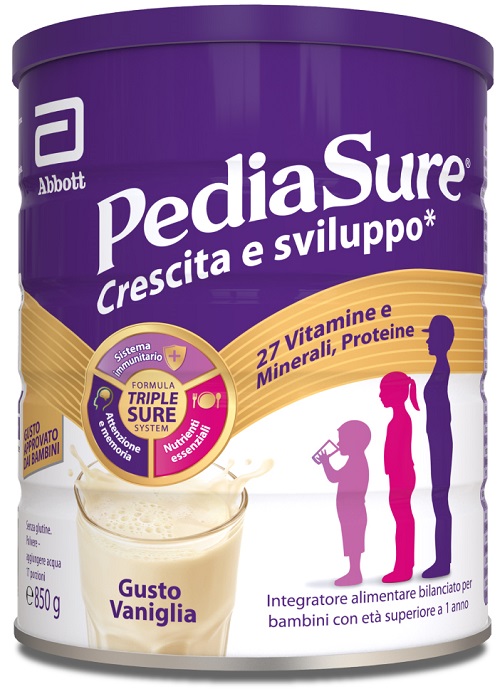 PEDIASURE CRESCITA&SVILUPPO VANIGLIA 850 G - FarmaLucia