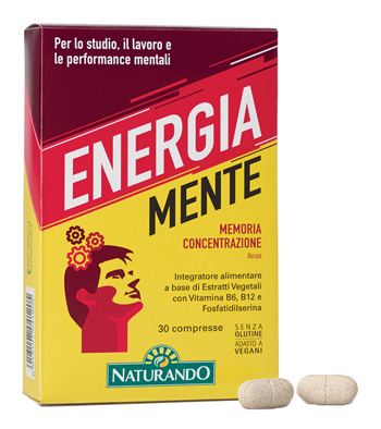 ENERGIA MENTE 30 COMPRESSE - FarmaLucia