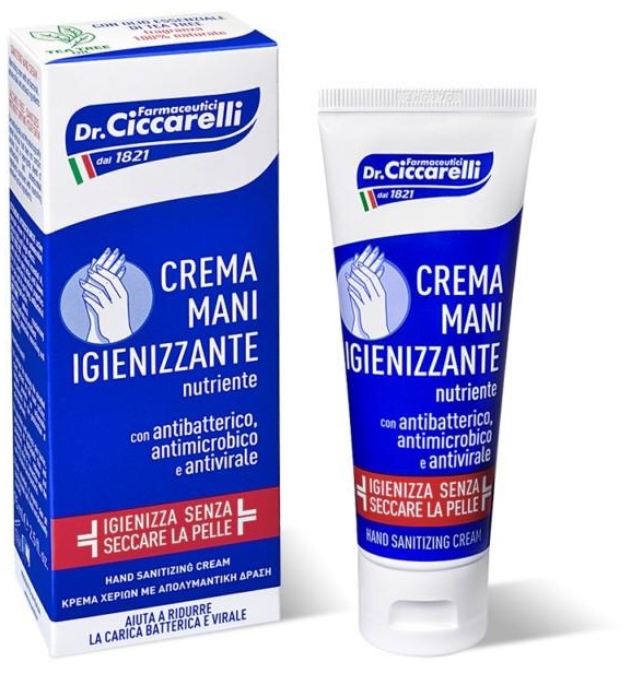 CICCARELLI CREMA MANI IGIENIZZANTE 75 ML - FarmaLucia