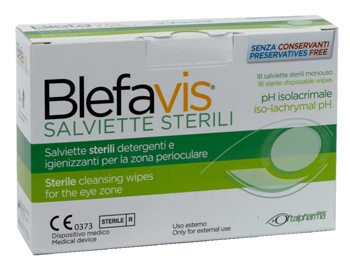 BLEFAVIS SALVIETTE STERILI 18 PEZZI - FarmaLucia