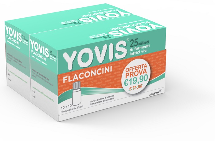 YOVIS 20 FLACONCINI DA 10 ML BIPACCO - FarmaLucia