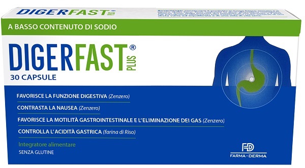 DIGERFAST PLUS 30 CAPSULE - FarmaLucia