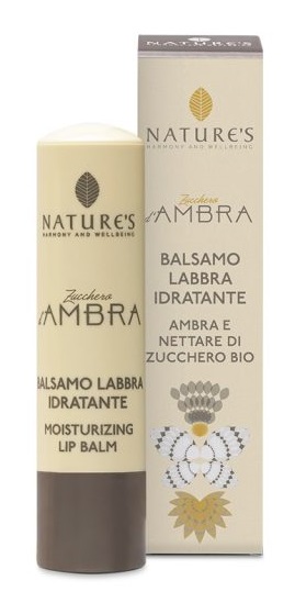 NATURE'S ZUCCHERO AMBRA BALSAMO LABBRA EDIZIONE LIMITATA 5,7 ML - FarmaLucia
