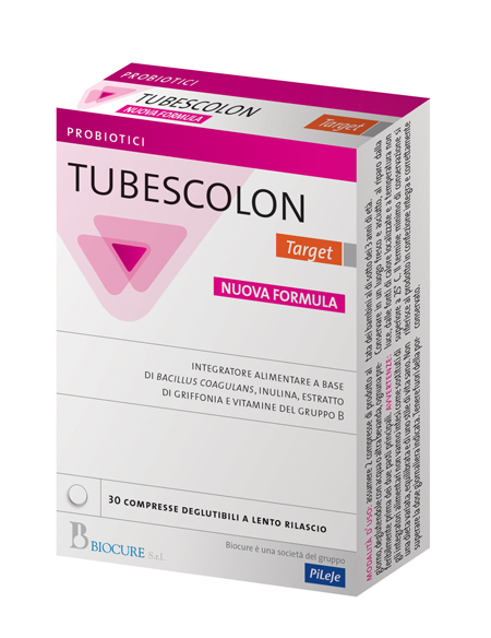 TUBESCOLON TARGET 30 COMPRESSE NUOVA FORMULA - FarmaLucia