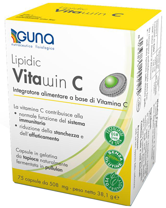 LIPIDIC VITAWIN C - VITAMINA C 75 CAPSULE - FarmaLucia