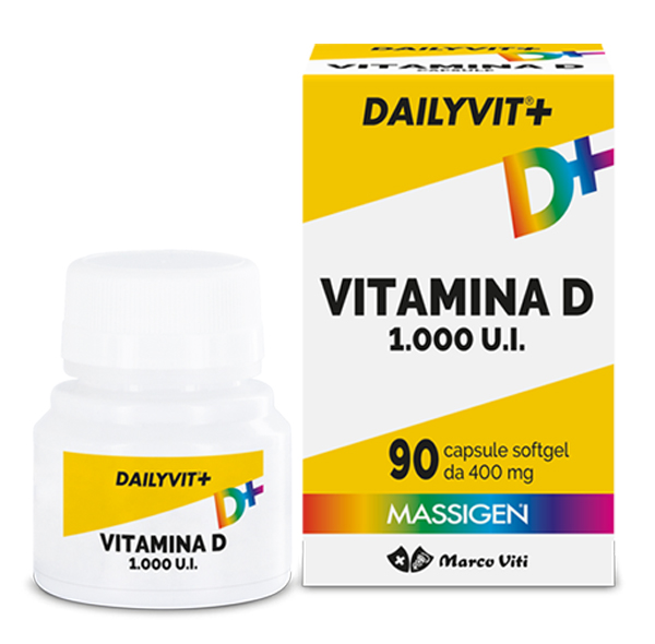 DAILYVIT VITAMINA D 1000 UI 90 CAPSULE SOFTGEL - FarmaLucia