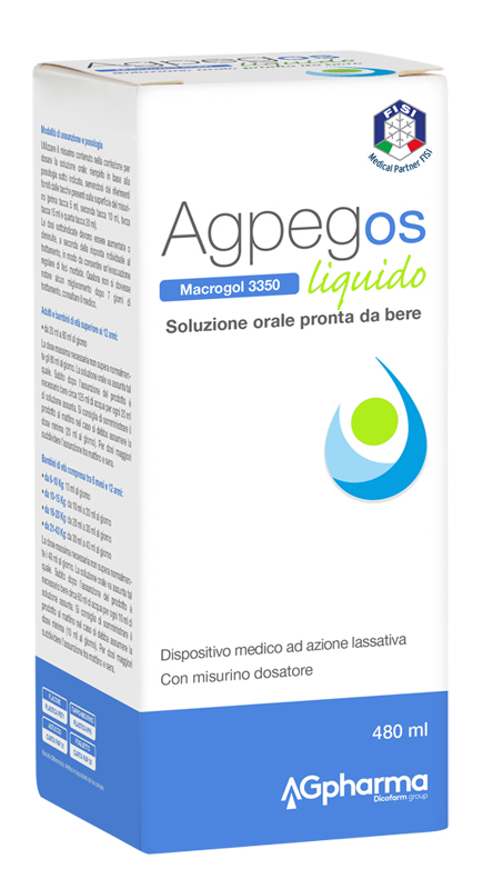 AGPEG OS MACROGOL 3350 LIQUIDO 480 ML - FarmaLucia
