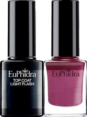 EUPHIDRA SMALTO SEMIPERM+TOP COAT LIGHT PROTETTIVO SP02 10 ML - FarmaLucia